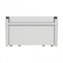 ABB AP51P Gehäuse 488x302x175mm Gehäuse mit Polyester Deckel, grau IP67, IK10, mit Deckelschrauben UL und CSA Approbation