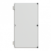 ABB AP81PHC Gehäuse 558x302x175mm Gehäuse mit scharniertem Deckel, grau IP55, IK10 UL und CSA Approbation
