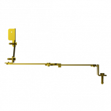 ABB PS833649 Tür-/Klappenfeststeller links für Schränke ab Breite 750mm für Tür mit Linksanschlag