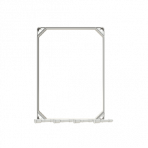 ABB V43WDNJ6 Erhöhungsrahmen 440x320x75mm VMS43 Erhöhungsrahmen mit Schrauben VE 2