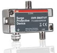ABB OVR TV/F Überspannungsableiter 6,4 V, 300 mA, 5-860 MHz, 0,3 db Antenne, F-Buchse