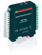 ABB OVR 50Q Überspannungsableiter 50 V, 750 mA, 1 Ohm, 45 MHz, 4DA Anschluss 4 Doppeladern