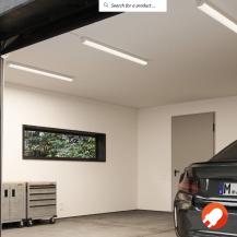 30cm Nordlux LED Lichtleiste/ Unterbauleuchte & Deckenleuchte Renton 30 mit warmweißem Licht - vielseitig einsetzbar