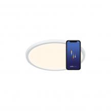 Nordlux Smart Oja flache runde Deckenleuchte ø60cm Bluetooth-Mesh-Technologie Tunable White