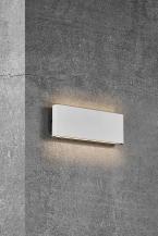 Nordlux Kinver 26 Wandleuchte  Weiss Superschlankes Design 3,3cm