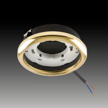 EVN 587421 Deckeneinbauleuchte GX53 Gold 230V dimmbar Einbaudurchmesser 80 mm