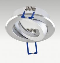 EVN 607014 schwenkbare Deckeneinbauleuchte Aluminium 12 V AC/DC max. 50 W ohne Fassung Einbaudurchmesser 68 mm