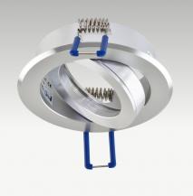 EVN 608014 schwenkbare Deckeneinbauleuchte Aluminium 12 V AC/DC max. 50 W ohne Fassung Einbaudurchmesser 68 mm