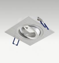 EVN 618414 schwenkbare Deckeneinbauleuchte 12 V AC/DC max. 50 W Aluminium ohne Fassung Einbaudurchmesser 80 mm
