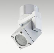 EVN Schwenkbarer Decken Spot Quadratisch Aluminium IP54 feuchtraumgeeignet