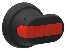 ABB OHB45J6 Pistolengriff schwarz 45 mm Wellen-ø 6 mm IP65 Beschriftung 0 OFF-1 ON