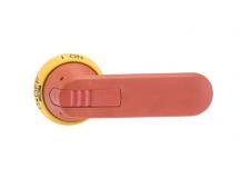 ABB OHY125J12 Pistolengriff rot-gelb 125 mm Wellen-ø 12 mm IP65 Beschriftung 0 OFF-1 ON