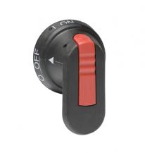 ABB OHB65J6E00S Griff schwarz 65 mm Wellen-ø 6 mm IP65 Beschriftung 0 OFF-1 ON seitlich montiert