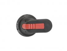 ABB OHB65J6E011 Pistolengriff schwarz 65 mm Wellen-ø 6 mm IP65 Beschriftung I-0-II