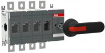 ABB OT400E40P Lasttrennschalter 4-polig 400 A, mit Griff und Welle
