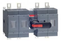 ABB OS400D22N2P Lasttrennschalter für Sicherungen 4-polig 400 A, mit Griff und Welle ungesich. Neutralleiter (rechts)