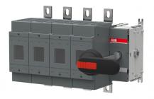 ABB OS400D40N2P Lasttrennschalter für Sicherungen 4-polig 400 A, mit Griff und Welle ungesich. Neutralleiter rechts