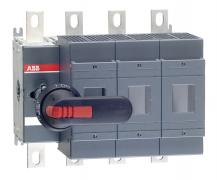 ABB OS400D03N3P Lasttrennschalter für Sicherungen 3-polig 400 A, mit Griff und Welle inklusiv ausbaubarer Neutralleiter