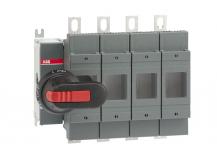 ABB OS200J04FP Lasttrennschalter für Sicherungen 4-polig 200 A, mit Griff und Welle UL/CSA gesichert gesch. Neutralleiter