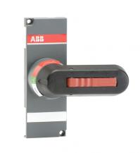 ABB OTV250EK Direktgriff schwarz 65 mm inklusiv Welle und Abdeckung Beschriftung Test-0 OFF-1 ON
