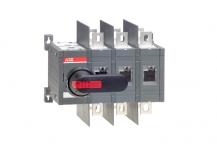 ABB OT400U03CP Lastumschalter 3-polig 400 A, mit Griff und Welle offene Umschaltung I-0-II/ UL/CSA