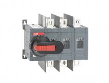 ABB OT200U03CP Lastumschalter 3-polig 200 A, mit Griff und Welle offene Umschaltung I-0-II/ UL/CSA