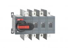 ABB OT200U04CP Lastumschalter 4-polig 200 A, mit Griff und Welle offene Umschaltung I-0-II/ UL/CSA