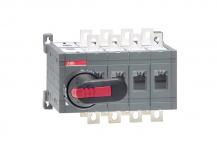 ABB OT200E04CP Lastumschalter 4-polig 200 A, mit Griff und Welle offene Umschaltung I-0-II