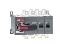 ABB OT315E04CP Lastumschalter 4-polig 315 A, mit Griff und Welle offene Umschaltung I-0-II