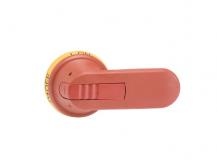 ABB OHY95J12E011 Pistolengriff rot-gelb 95mm Wellen-ø 12mm IP65 Beschriftung ON - OFF