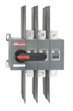 ABB OT600U03CP Lastumschalter 3-polig 600 A, mit Griff und Welle offene Umschaltung I-0-II/ UL/CSA