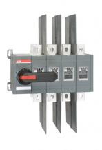 ABB OT600U04CP Lastumschalter 4-polig 600 A, mit Griff und Welle offene Umschaltung I-0-II/ UL/CSA