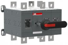 ABB OT630E12CP Lastumschalter 3-polig 630 A, w. handle a. shaft offene Umschaltung I-0-II