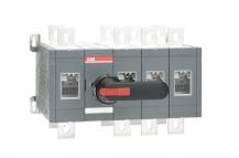 ABB OT800E13CP Lastumschalter 4-polig 800 A, mit Griff und Welle offene Umschaltung I-0-II