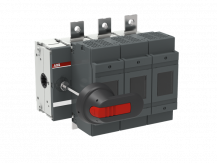 ABB OS250D03P-42 Lasttrennschalter für Sicherungen 3-polig 250 A, mit Griff und Welle