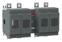 ABB OS800D22N2 Lasttrennschalter für Sicherungen 4-polig 800 A, ohne Griff und Welle ungesich. Neutralleiter (rechts)
