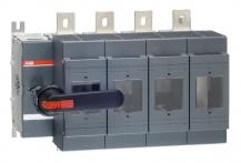 ABB OS600J04F Lasttrennschalter für Sicherungen 4-polig 600 A, ohne Griff und Welle