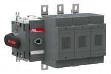 ABB OS400DS03K Lasttrennschalter für Sicherungen 3-polig 400 A, mit direkt montiertem Griff seitliche Betätigung