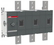 ABB OT1600E03W4 Lasttrennschalter 3-polig 1600 A, ohne Griff und Welle mit großem Phasenabstand 140 mm