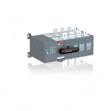 ABB OTM800E4CM110V Lastumschalter mit Motor 4-polig 800 A, mit Griff für manuellen Betrieb Motorspannung Ue 110-125V AC/DC/I-0-II