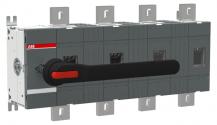 ABB OT1000E04W4P Lasttrennschalter 4-polig 1000 A, mit Griff und Welle mit großem Phasenabstand