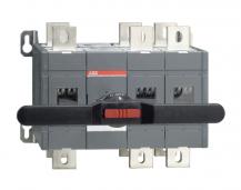 ABB OT1000E12CP Lastumschalter 3-polig 1000 A, mit Griff und Welle offene Umschaltung I-0-II