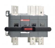 ABB OT1600E12CP Lastumschalter 3-polig 1600 A, mit Griff und Welle offene Umschaltung I-0-II