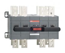 ABB OT1600E22CP Lastumschalter 4-polig 1600 A, mit Griff und Welle offene Umschaltung I-0-II