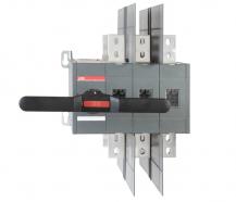 ABB OT800U03CP Lastumschalter 3-polig 800 A, mit Griff und Welle offene Umschaltung I-0-II