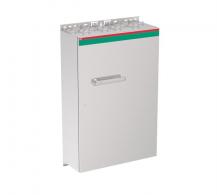 ABB OT1250ESUR3TZ Sicherheitsschalter im Edelstahlgehäuse 3-polig 710 kW 400 V mit Edelstahlgriff IP65 Einführung unten