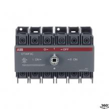 ABB OT30F3C Lastumschalter 3-polig 30 A, ohne Griff und Welle offene Umschaltung I-0-II/ UL/CSA
