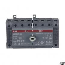 ABB OT63F4C Lastumschalter 4-polig 63 A, ohne Griff und Welle I-0-II