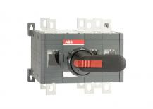 ABB OT400E12CFP Lastumschalter 3-polig 400 A, mit Griff und Welle schnelle Umschaltung I-0-II