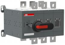 ABB OT800E03CFP Lastumschalter 3-polig 800 A, mit Griff und Welle schnelle Umschaltung I-0-II